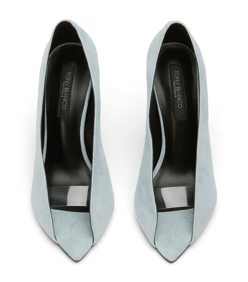 Tony Bianco Matrix Sky Suede - Sky Suede