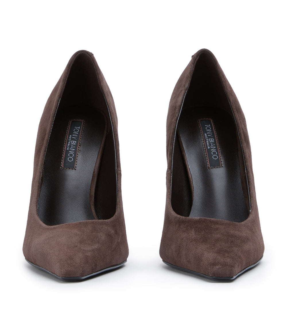 Tony Bianco Swish Espresso Suede - Espresso Suede