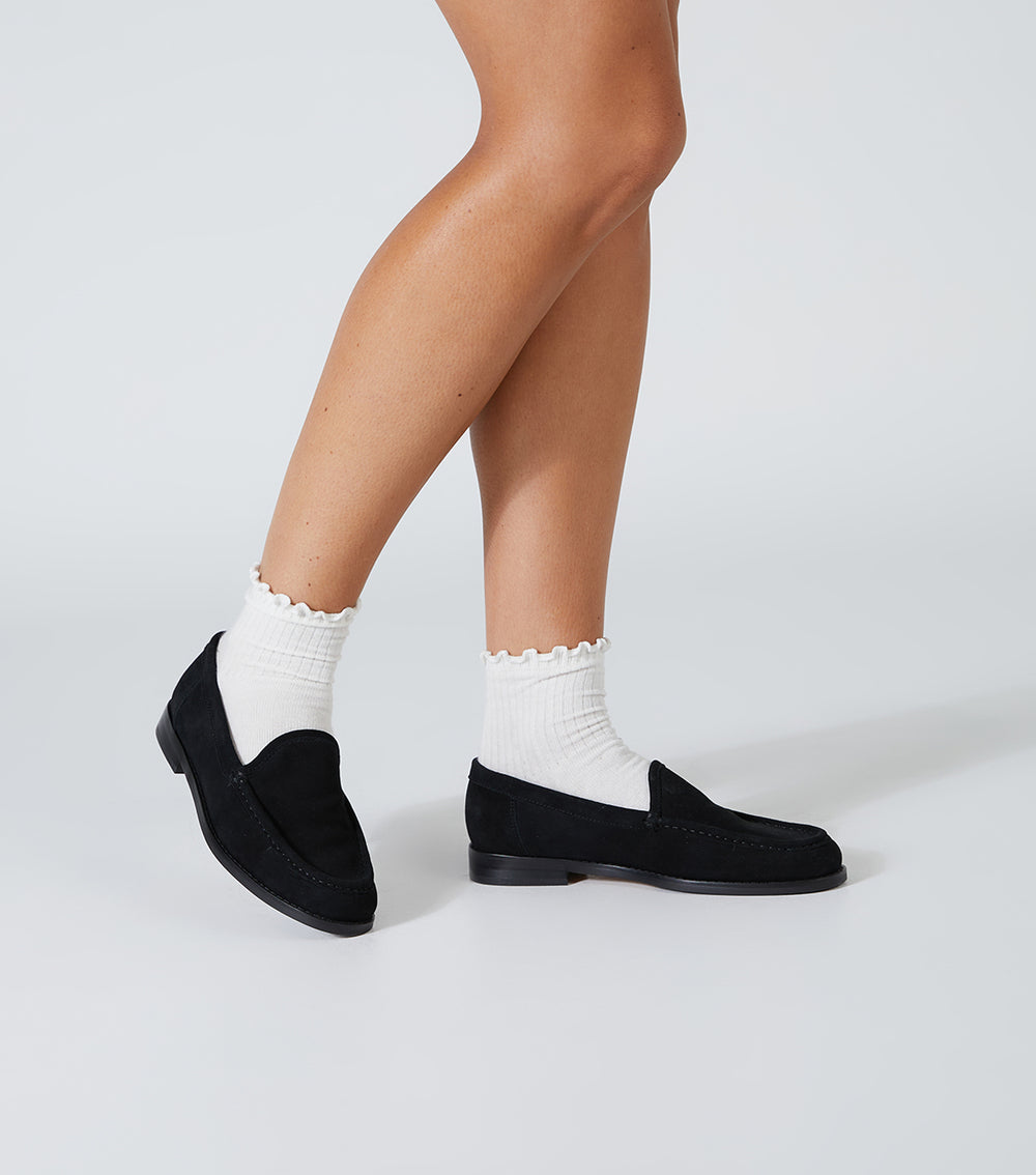 Tony Bianco Zoe Black Suede - Black Suede