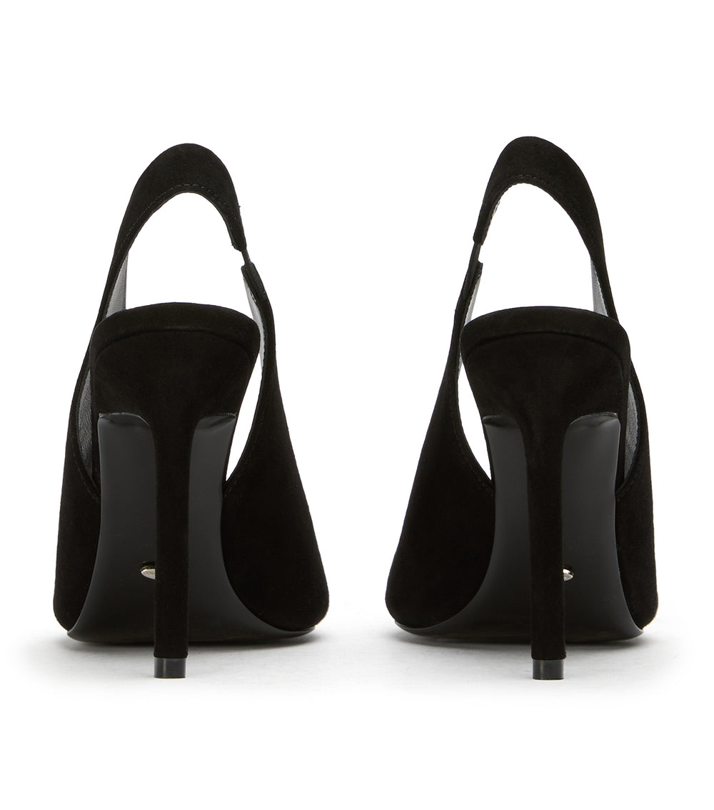 Tony Bianco Mixa Black Suede - Black Suede