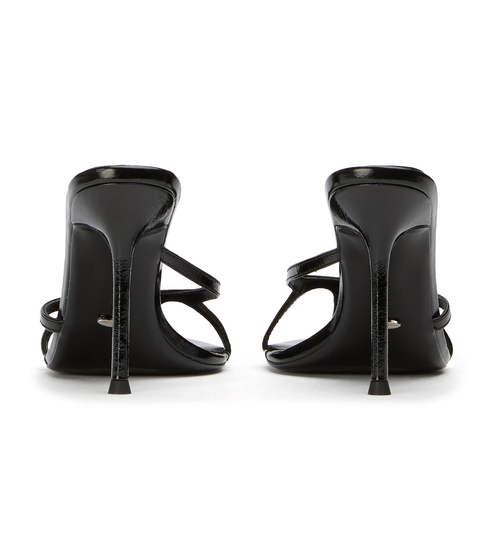 Tony Bianco Dima Black Nappa Patent - Black Nappa Patent