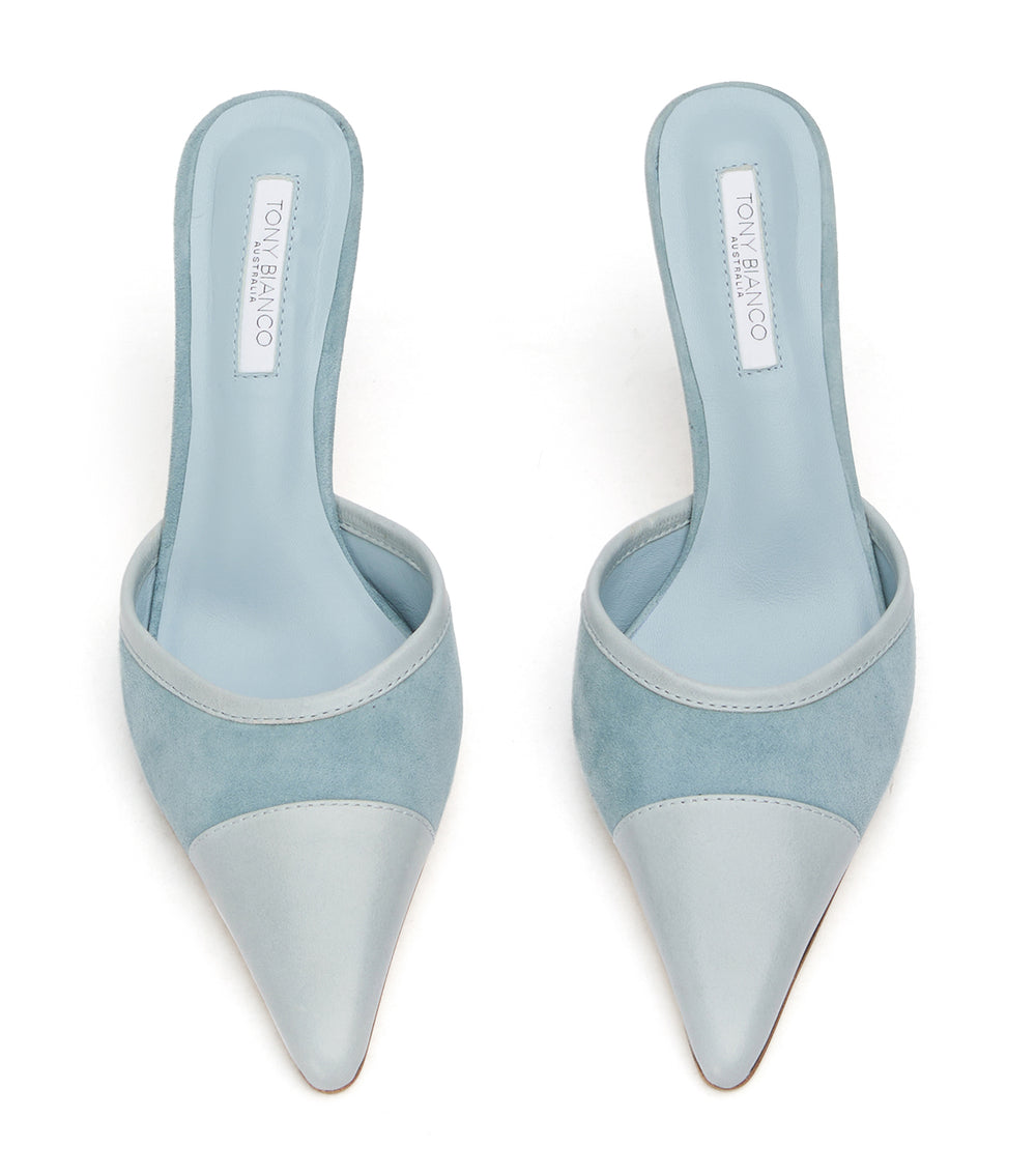 Tony Bianco Savant Denim Suede/Sky - Denim Suede/Sky