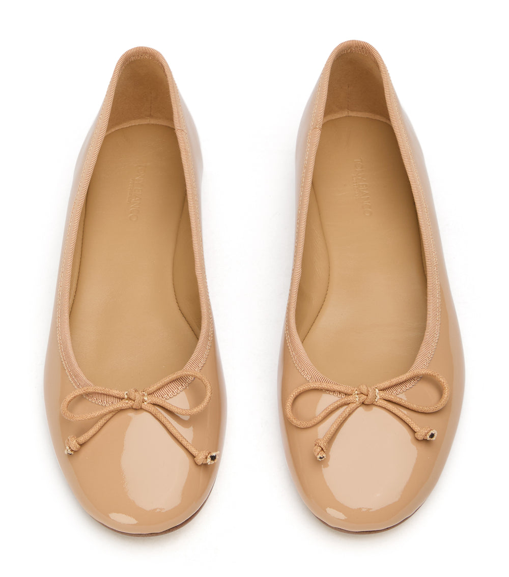 Tony Bianco Comma Nude Patent - Nude Patent