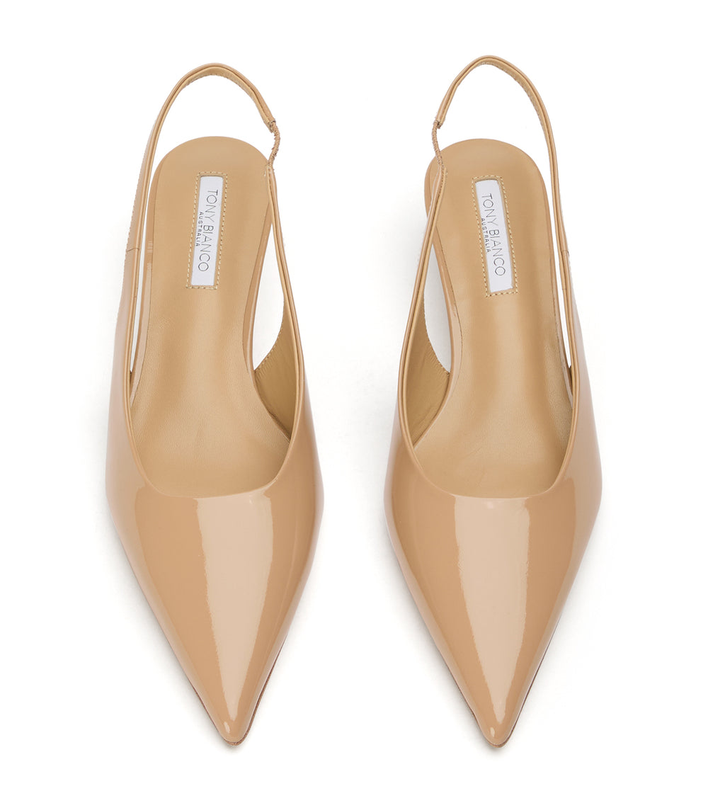 Tony Bianco Catie Nude Patent - Nude Patent