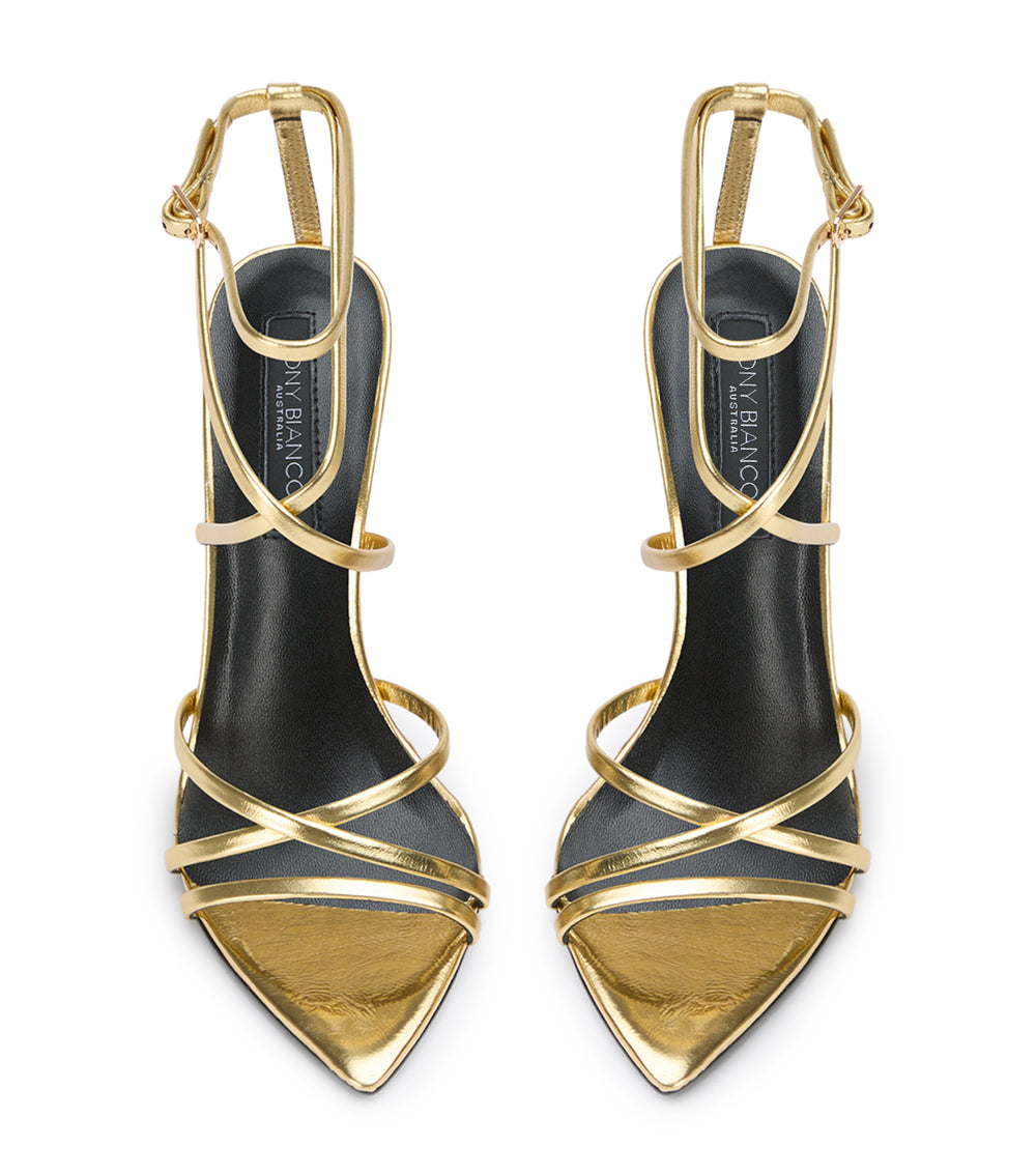 Tony Bianco Marcy Gold Foil - Gold Foil