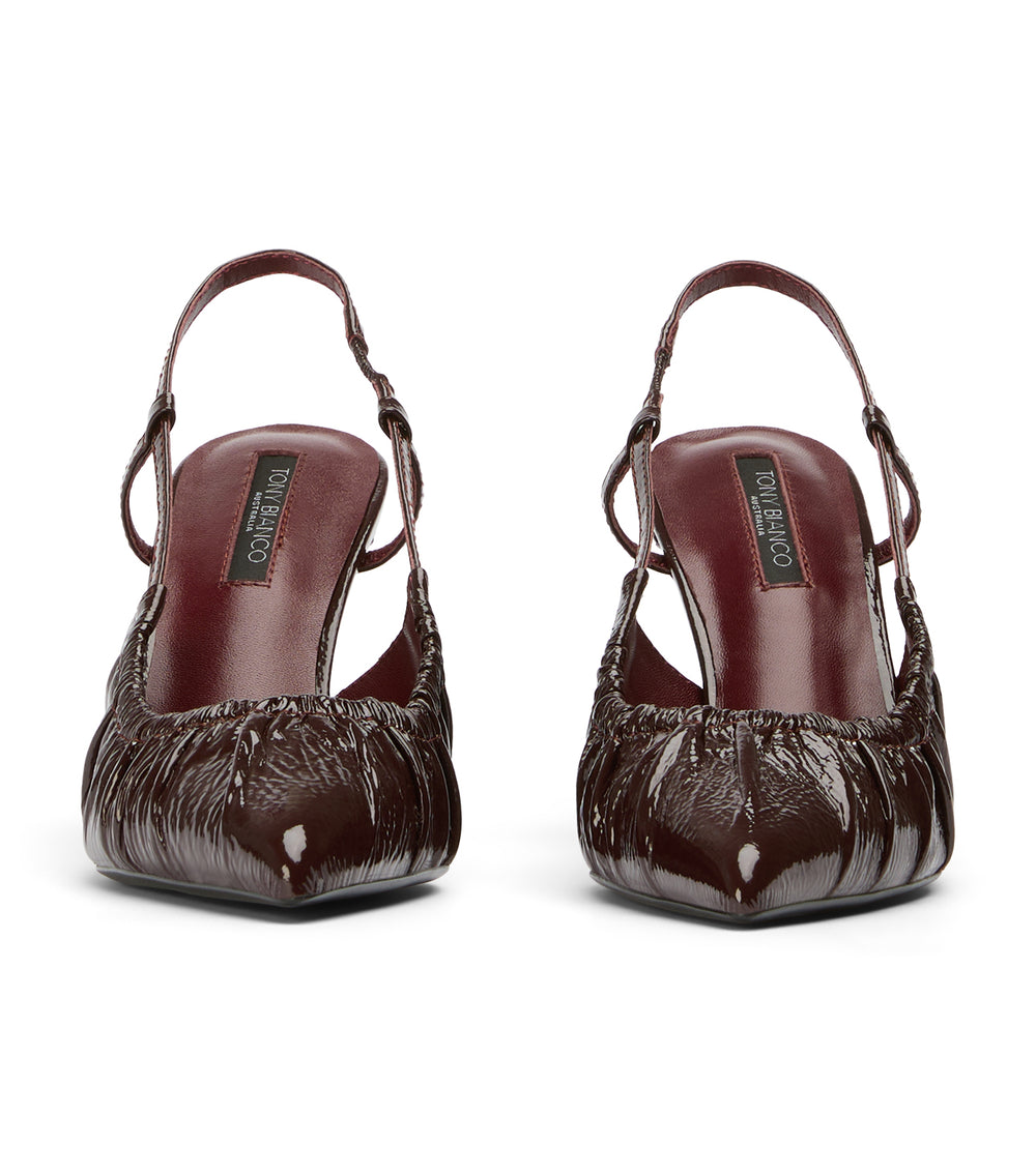 Tony Bianco Presh Vino Nappa Patent - Vino Nappa Patent