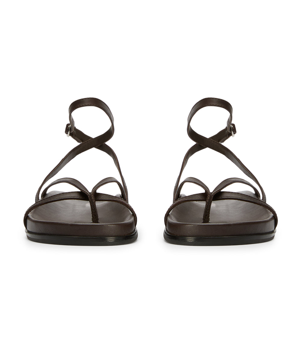 Tony Bianco Lucie Chocolate Nappa - Chocolate Nappa