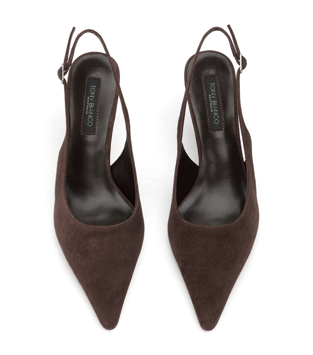 Tony Bianco Samar Espresso Suede - Espresso Suede