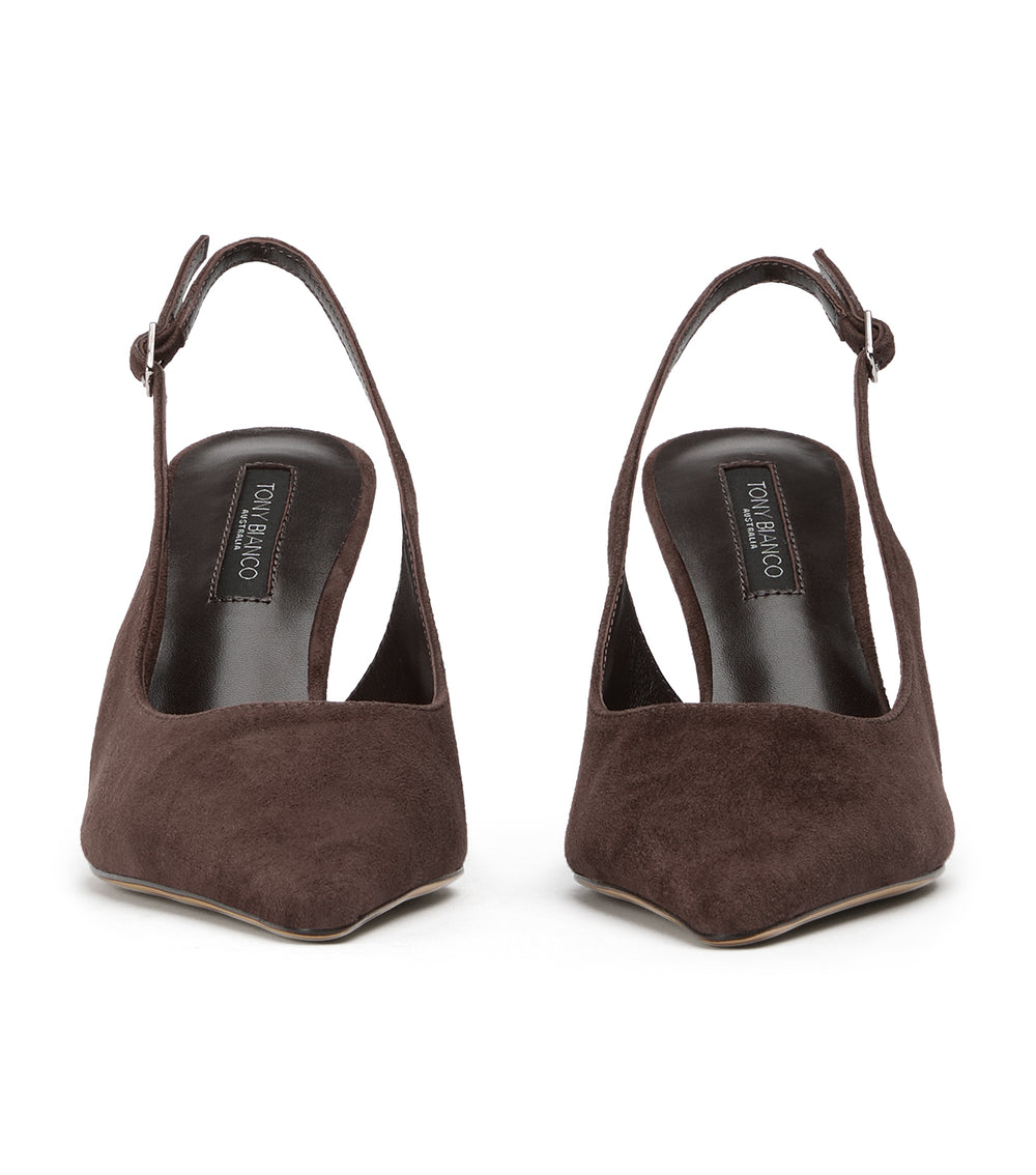 Tony Bianco Samar Espresso Suede - Espresso Suede