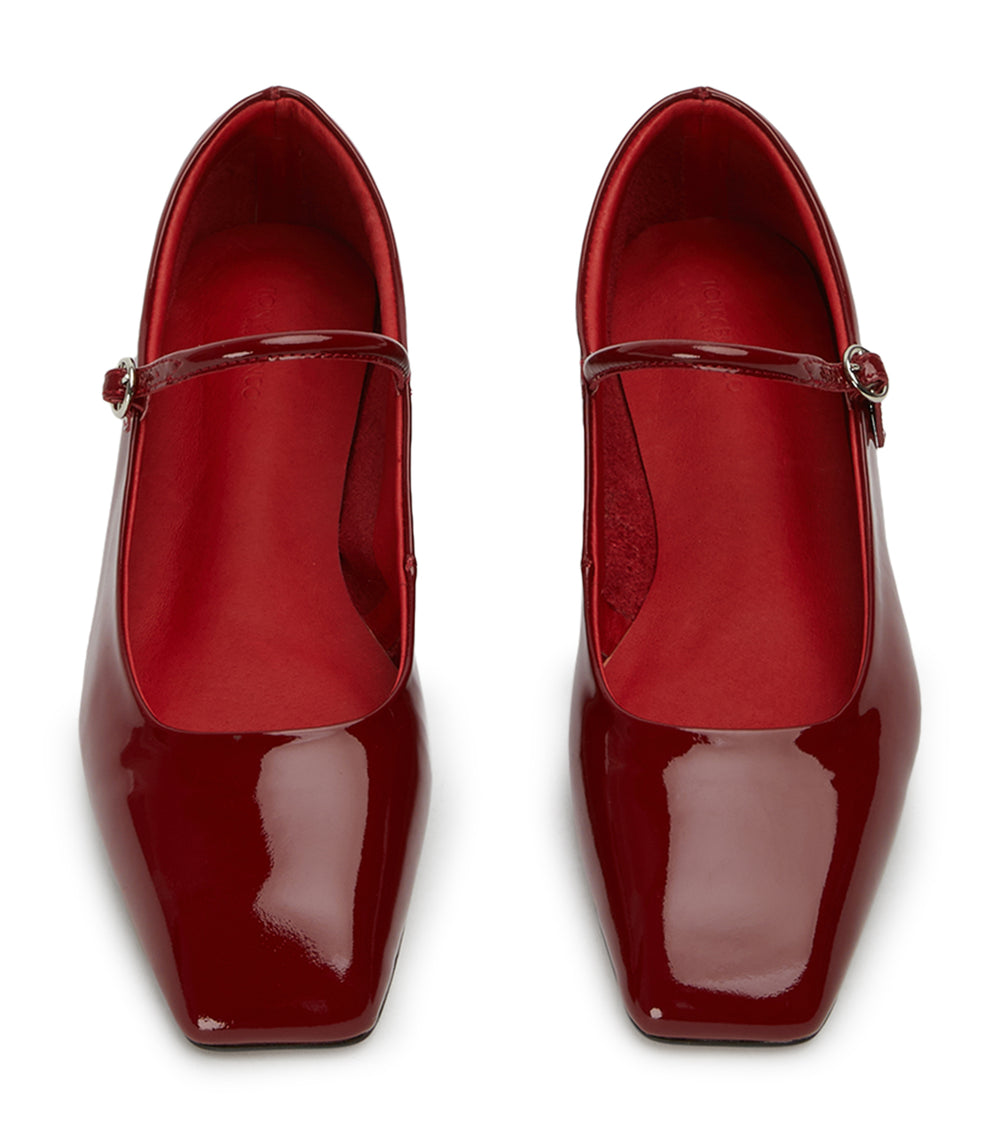 Tony Bianco Bambi Bordeaux Patent - Bordeaux Patent