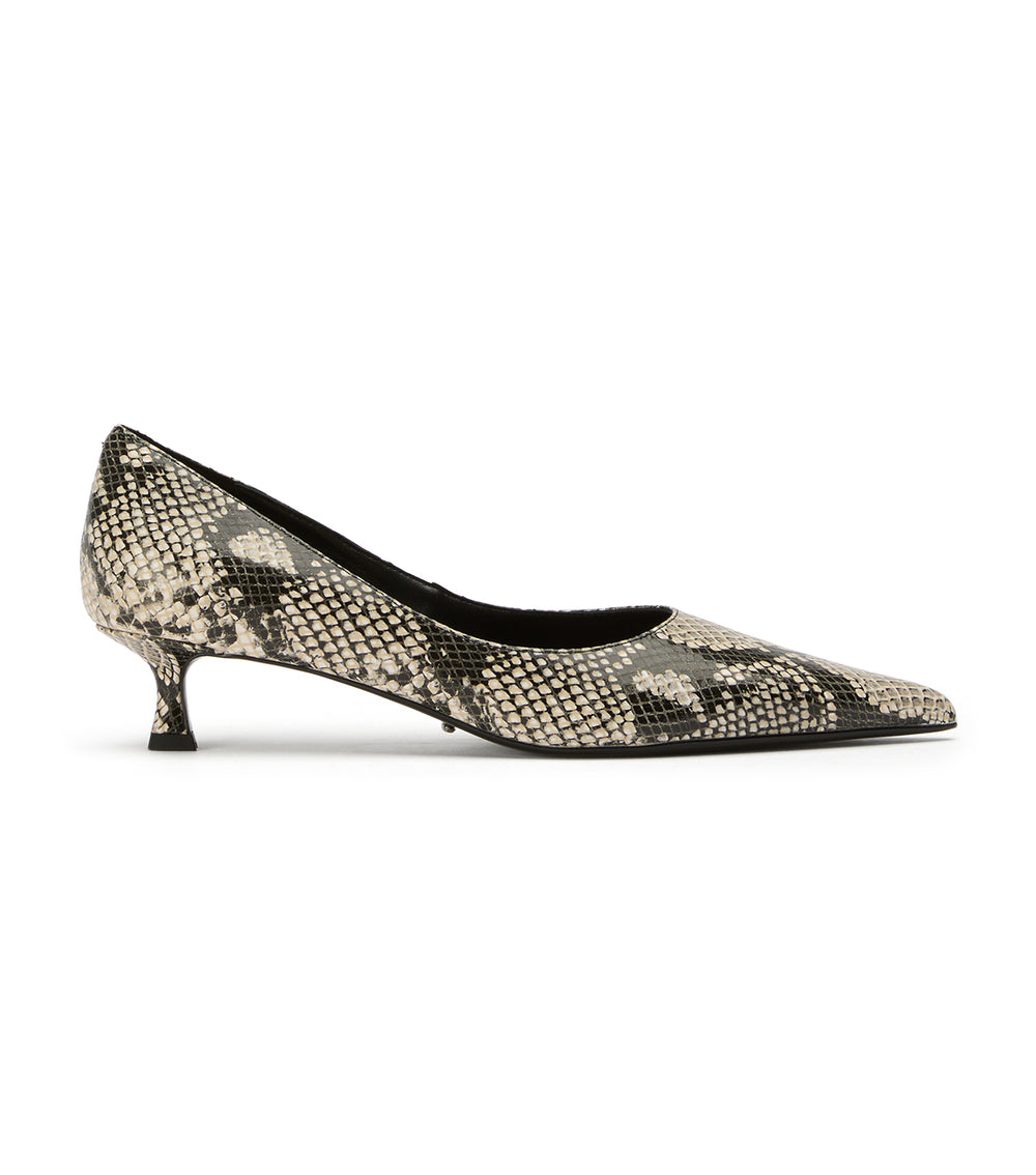 Tony Bianco Cameo Ecru Snake - Ecru Snake