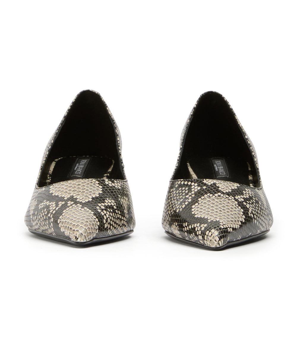 Tony Bianco Cameo Ecru Snake - Ecru Snake