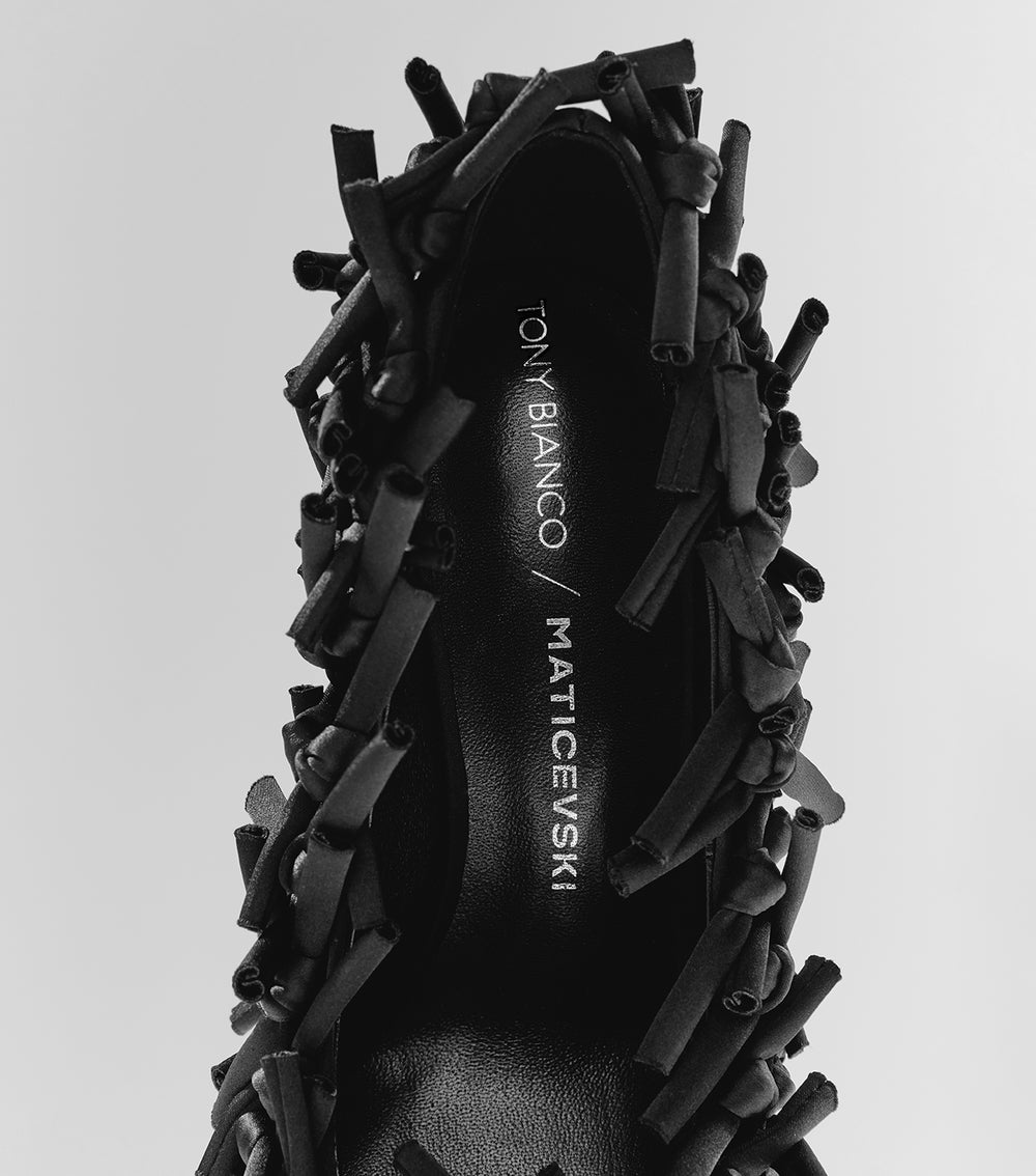 Tony Bianco Nano Black Jersey - Black Jersey