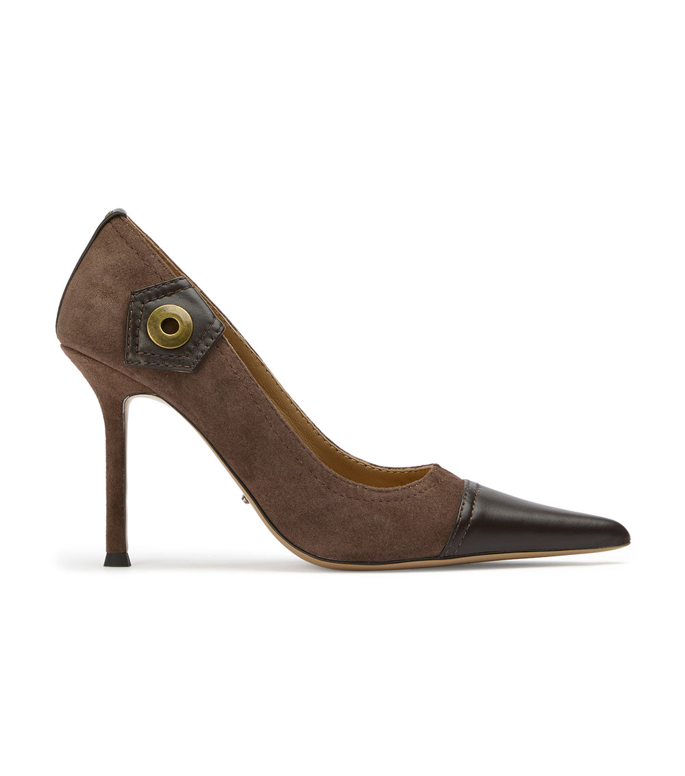 Tony Bianco Nessa Espresso Suede/Choc - Espresso Suede/Choc