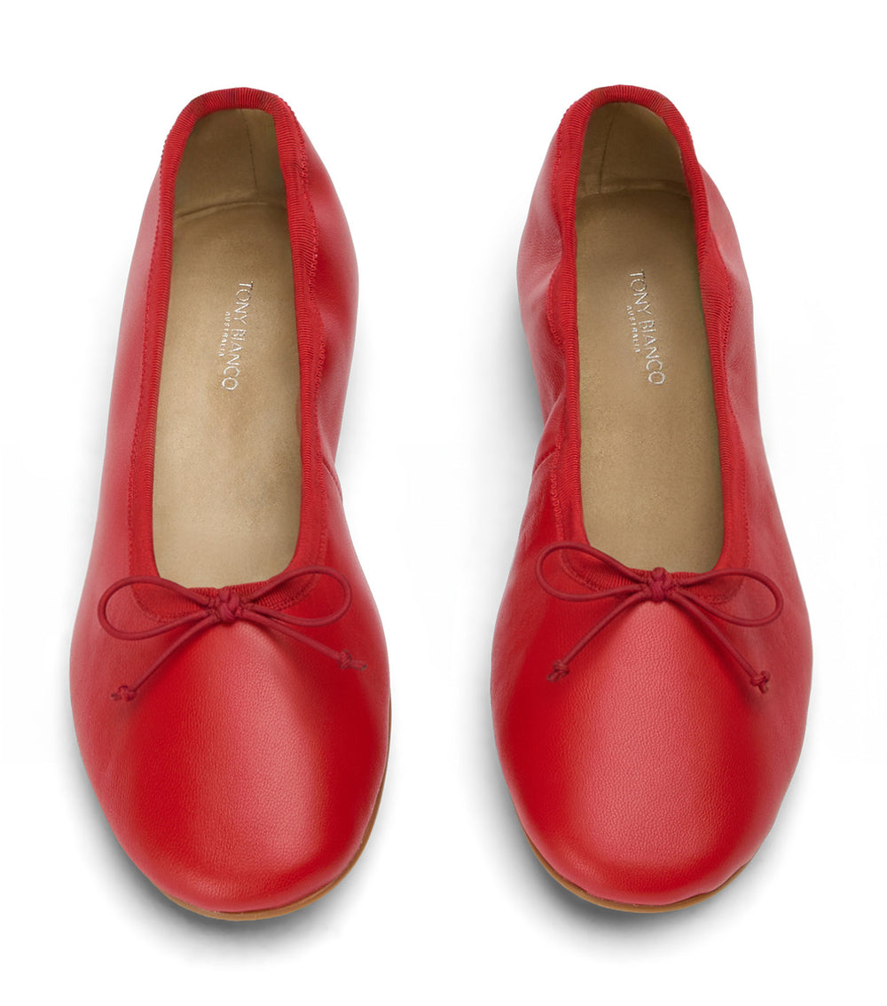 Tony Bianco Chelsea Red Nappa - Red Nappa