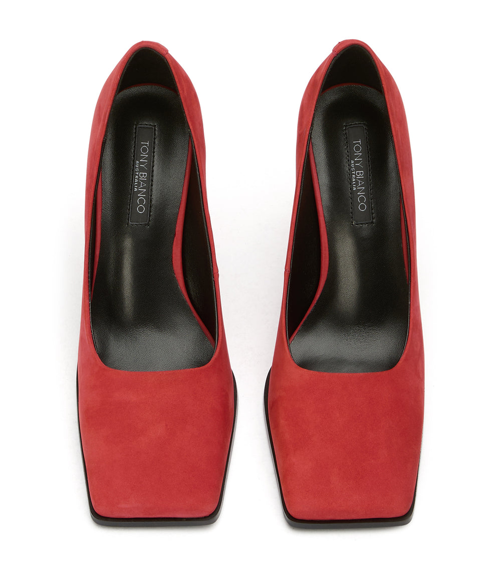 Tony Bianco Lila Tomato Nubuck - Tomato Nubuck