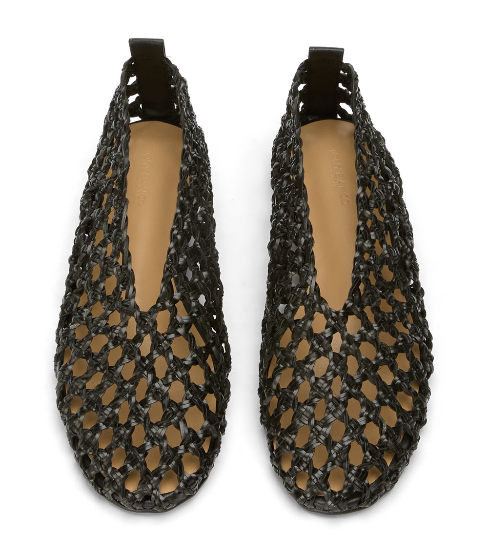 Tony Bianco Cheeky Black Weave - Black Weave