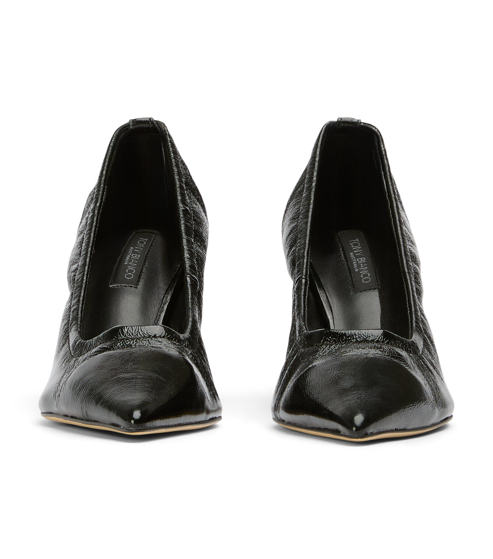 Tony Bianco Baker Black Nappa Patent - Black Nappa Patent
