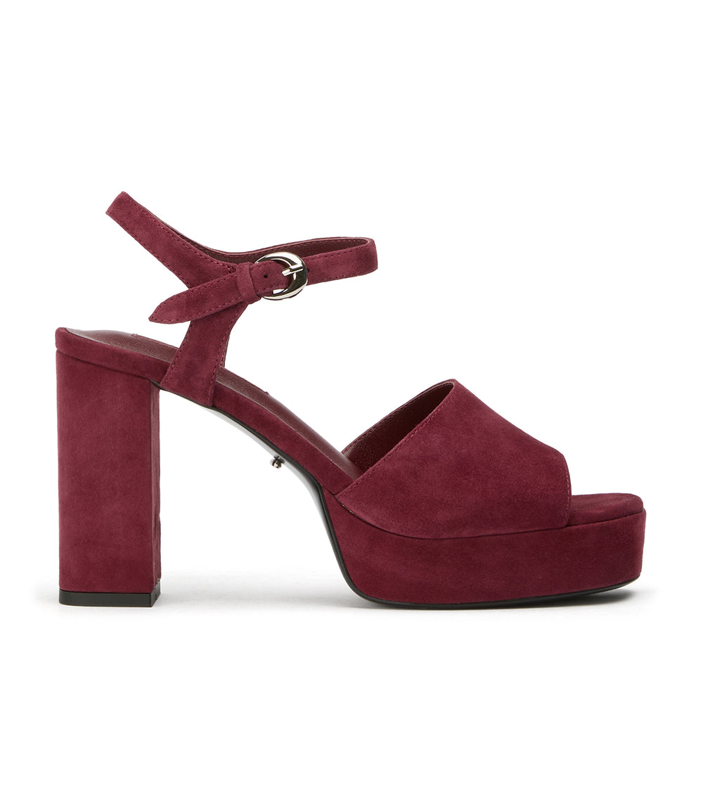 Tony Bianco Farrah Vino Suede - Vino Suede