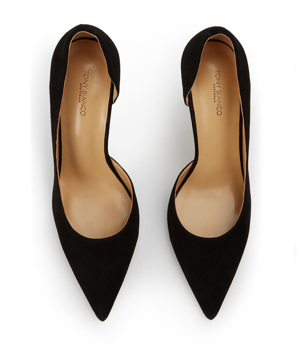 Tony Bianco Alyx Black Suede - Black Suede