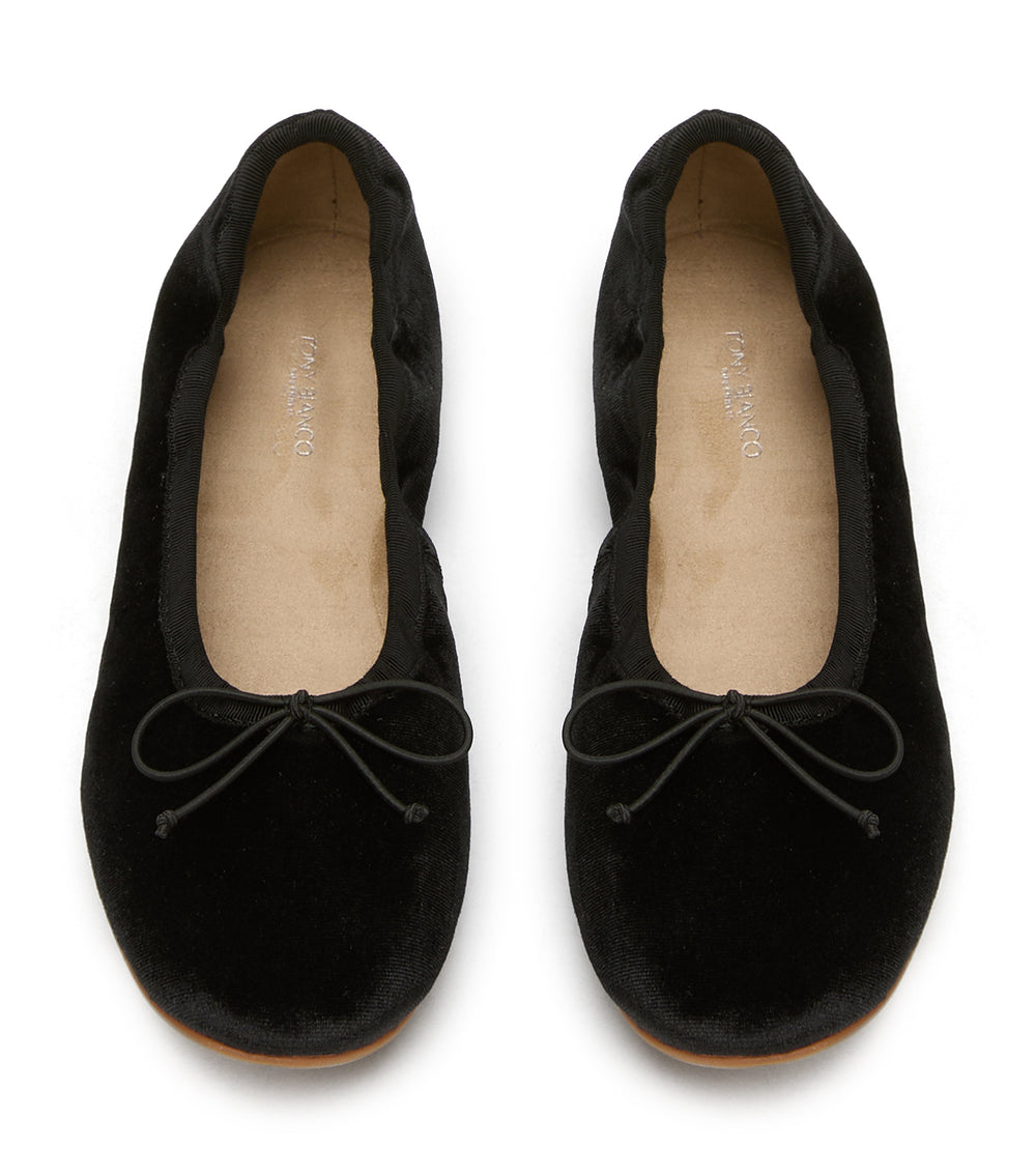 Tony Bianco Chelsea Black Lumia Velvet - Black Lumia Velvet