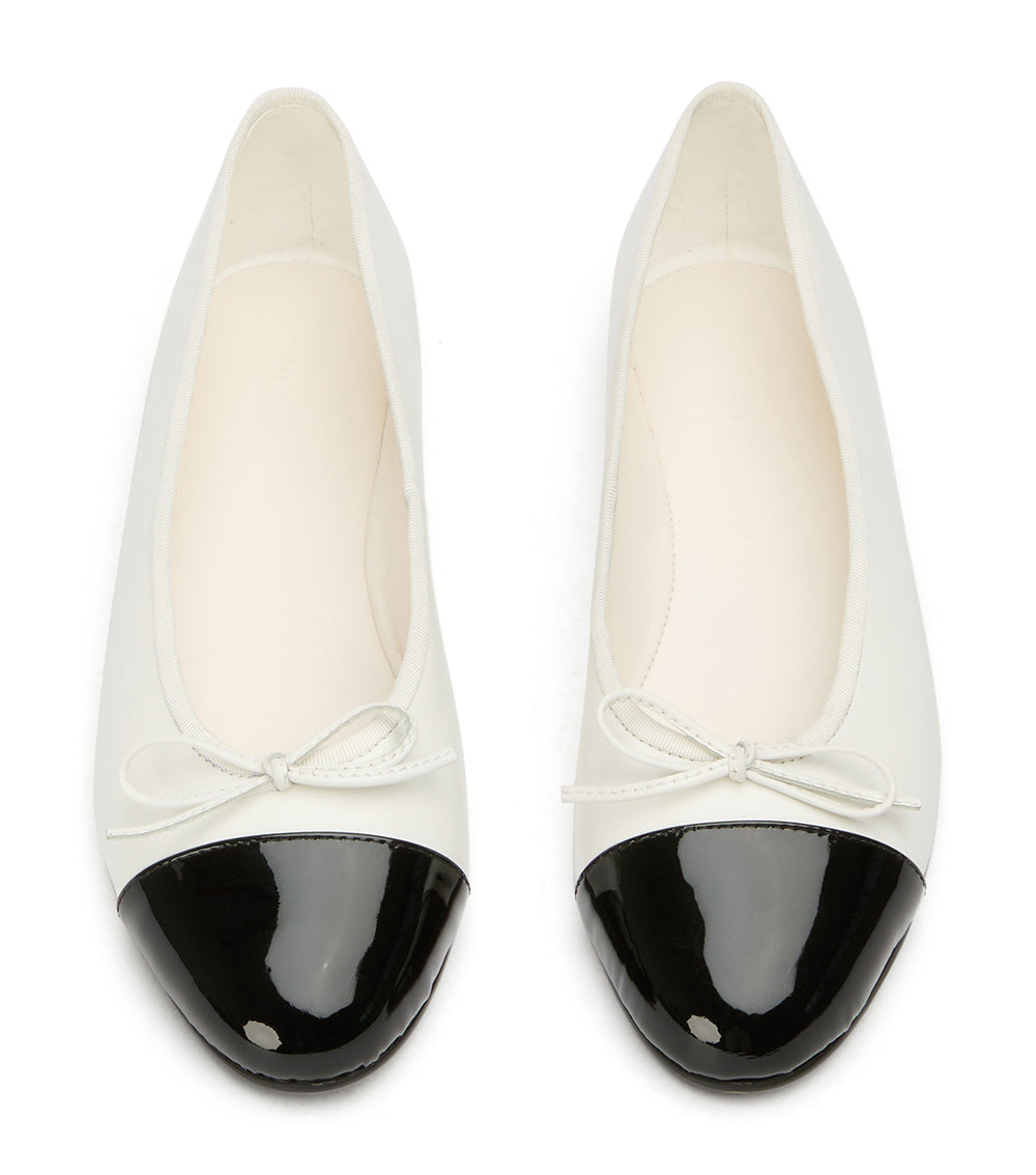 Tony Bianco Robyn Milk Capretto/Black - Milk Capretto/Black