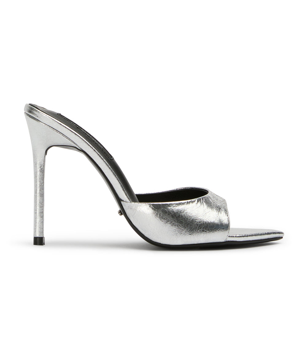 Tony Bianco Malibu Silver Vintage Metal - Silver Vintage Metal