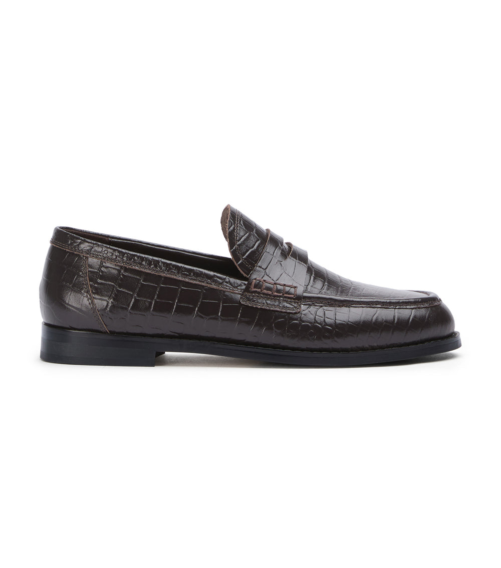 Tony Bianco Zac Choc Croc - Choc Croc Tony Bianco Zac Choc Croc - Choc Croc